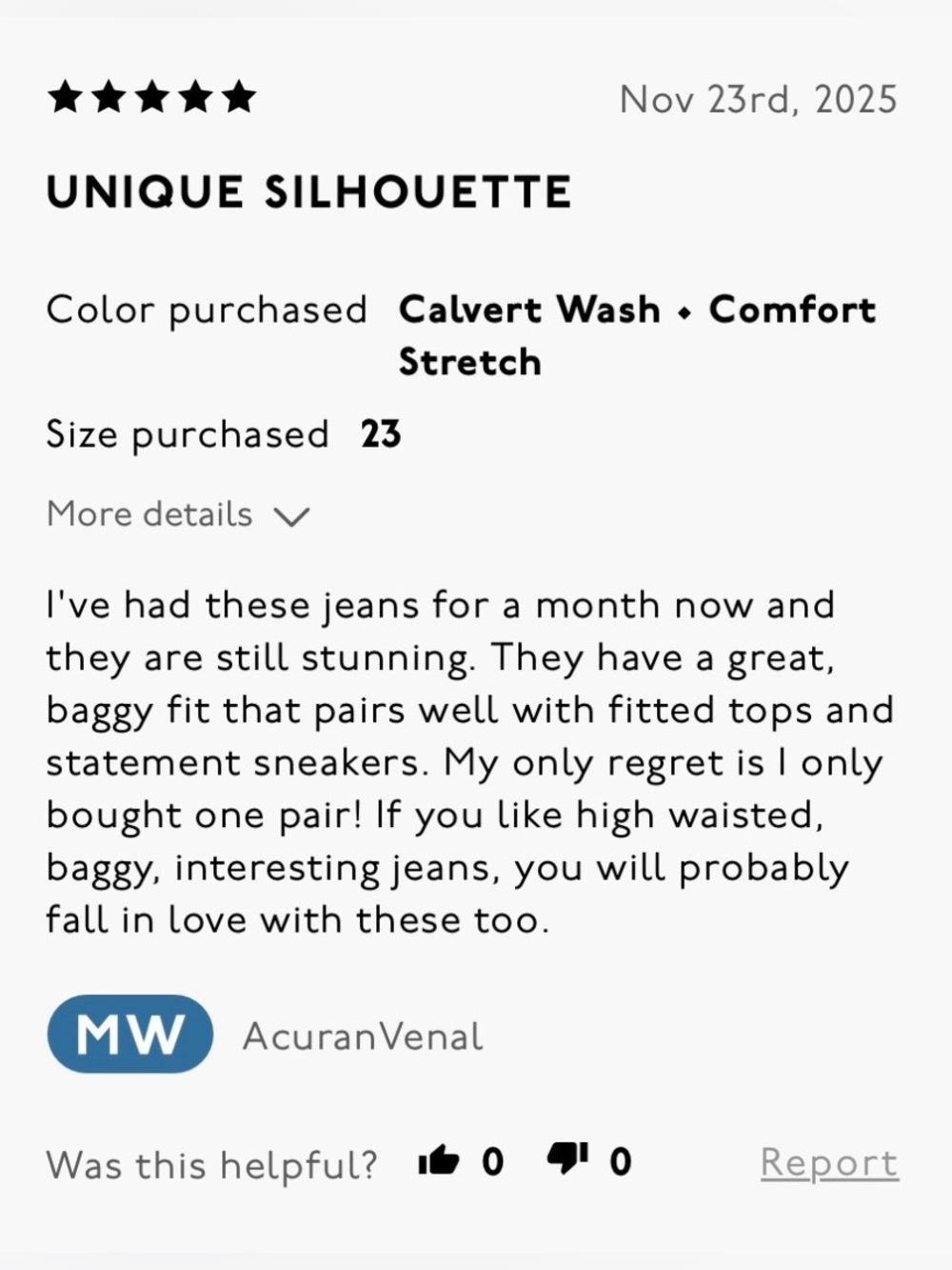 NWT: Madewell Tapered Denim Trousers, Size W 26 - Picture 11 of 13